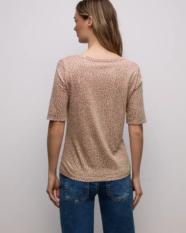 Street One Leo Shirt - Light Apricot