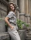 Elvira Collections Bluse Dolce - Animal