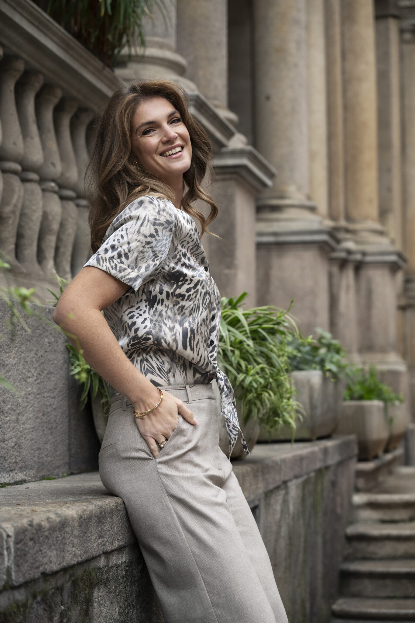 Elvira Collections Bluse Dolce - Animal