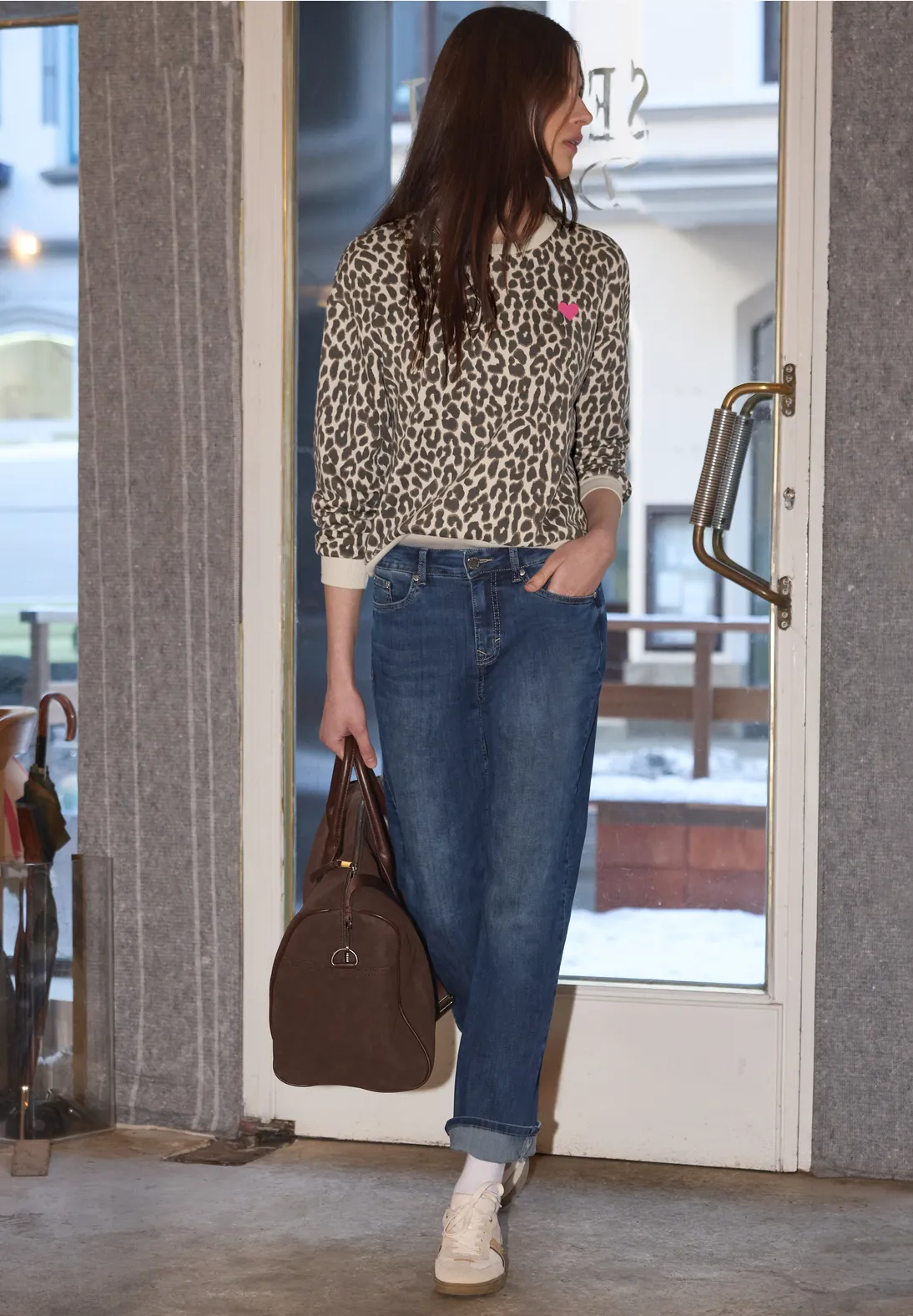 Street One Studio Leo Sweatshirt - Light Buffed Beige