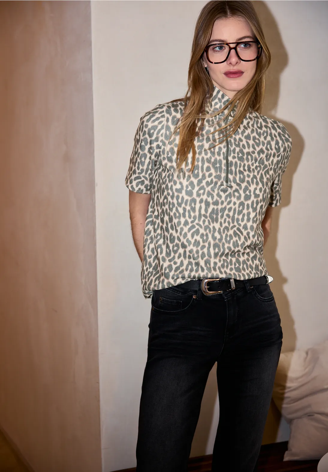 Street One Studio Leo Shirt - Light Buffed Beige