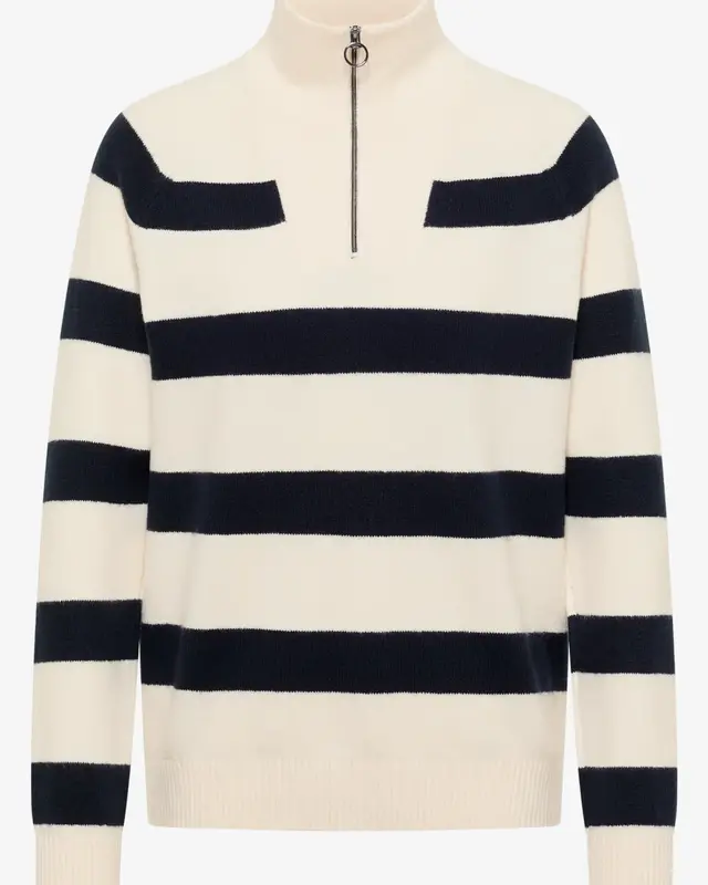 Cecil Striped Jumper - Universal Blue