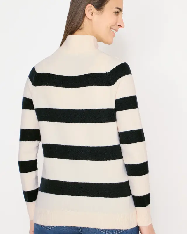 Cecil Gestreifter Pullover - Universal Blue