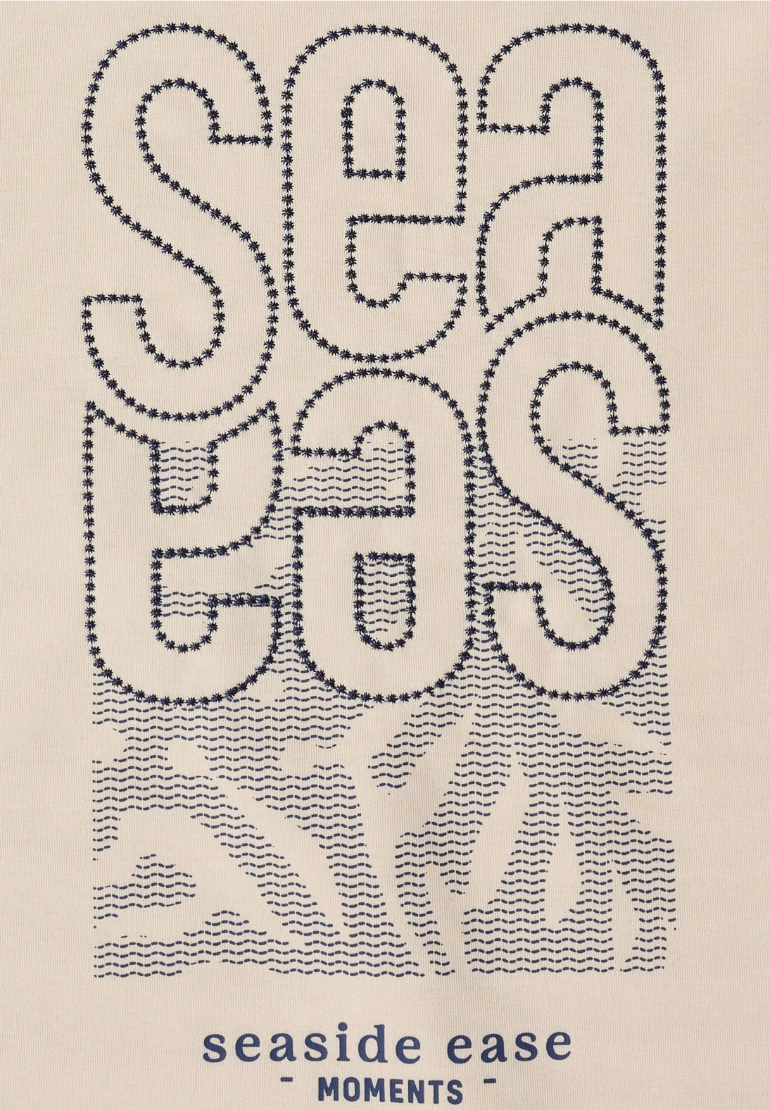 Cecil Shirt with Embroidery - Pearl Beige