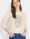 Cecil Shirt mit Stickerei - Pearl Beige