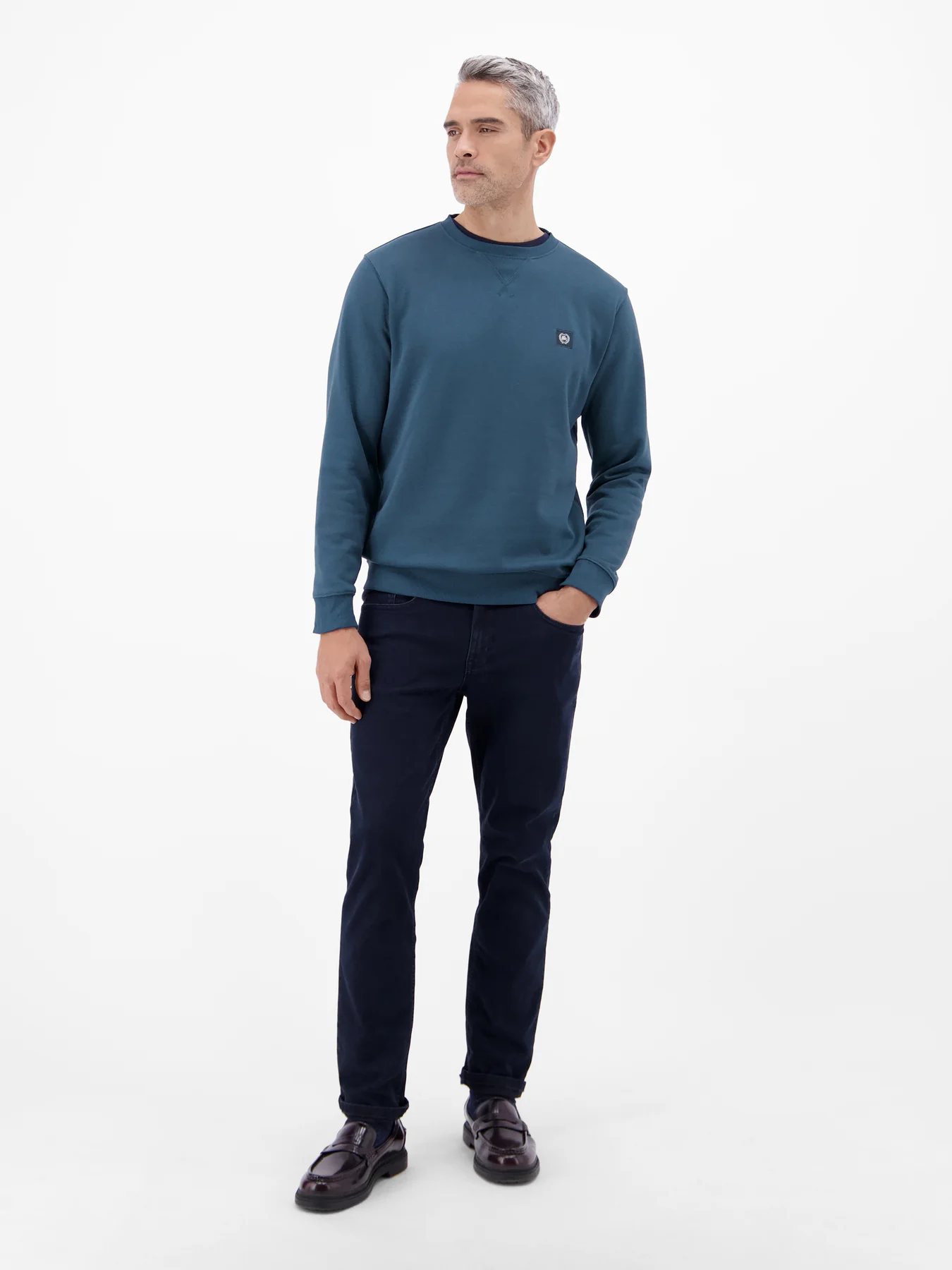Lerros Sweatshirt - Storm Blue