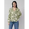 Blouse met Print - Olive Green