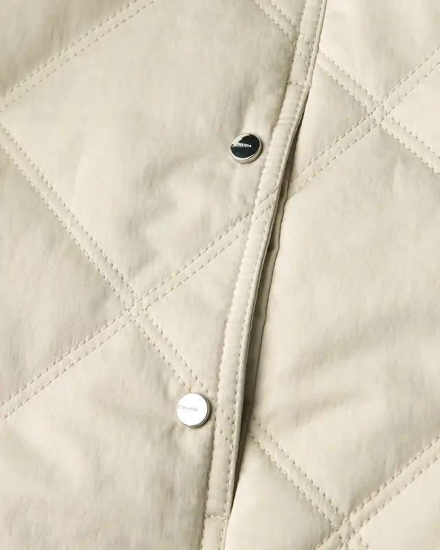 Street One Jacke mit abnehmbarer Kapuze - Powder Beige