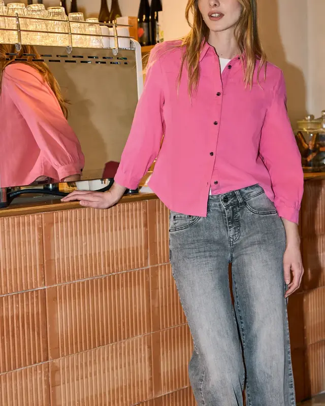 Street One Studio Overhemdblouse - Glowy Pink