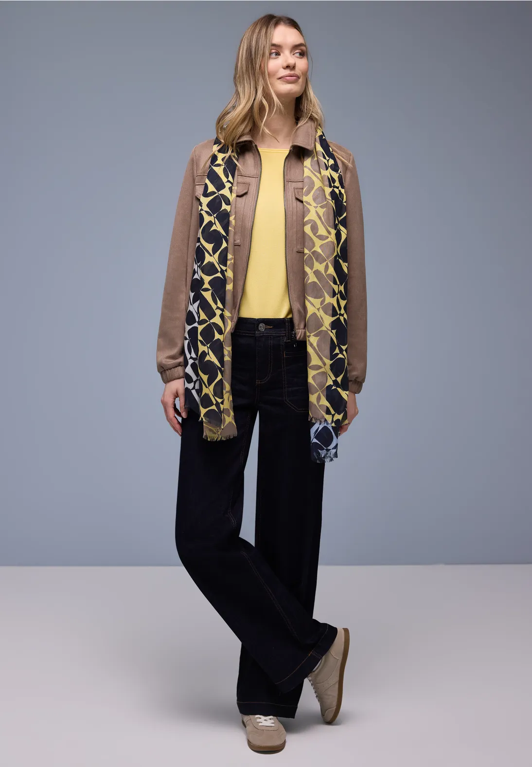 Street One Printed Scarf - Multicolor