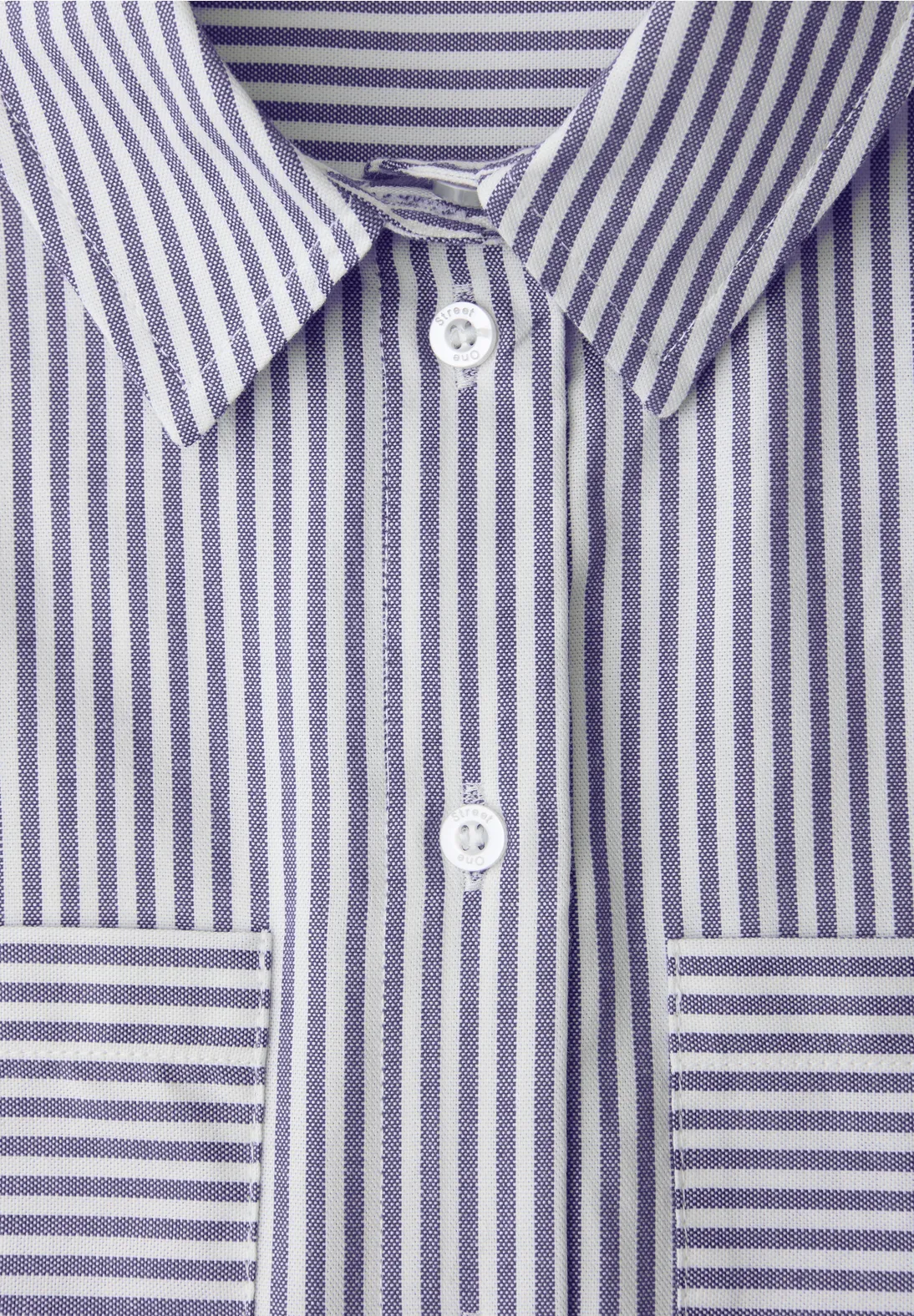 Street One Striped Shirtblouse - Original Blue