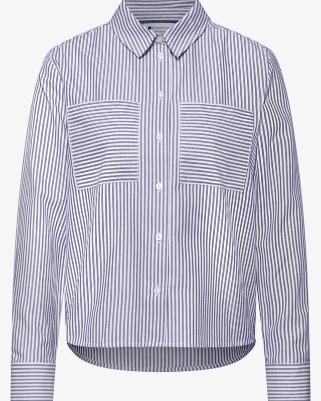 Street One Striped Shirtblouse - Original Blue