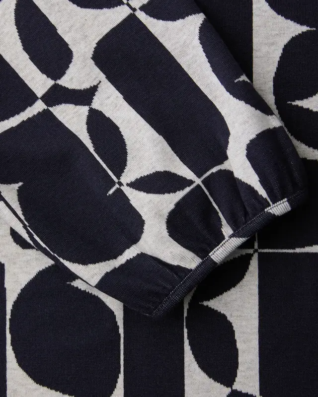 Street One Gemustertes Shirt - Shadowed Navy