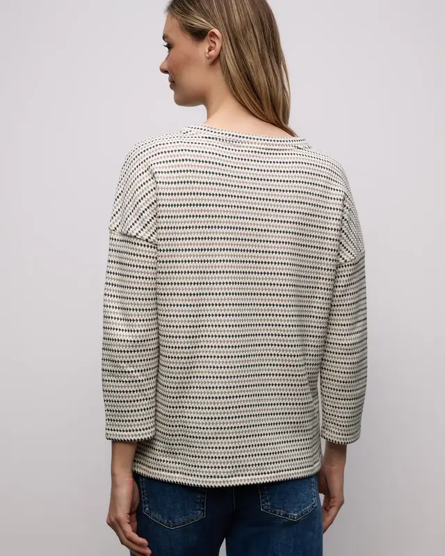 Street One Striped Shirt - Off White