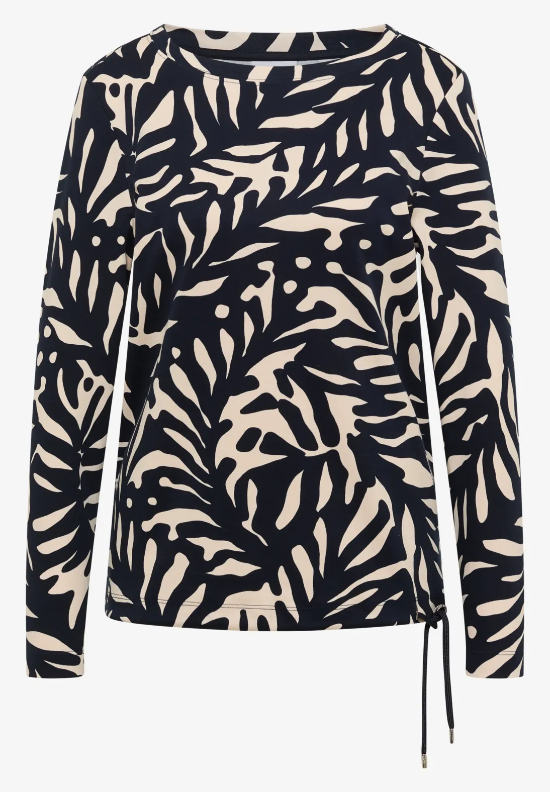 Cecil Tweekleurig Shirt - Universal Blue