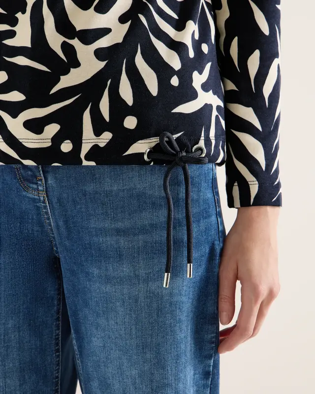 Cecil Two-Tone Shirt - Universal Blue