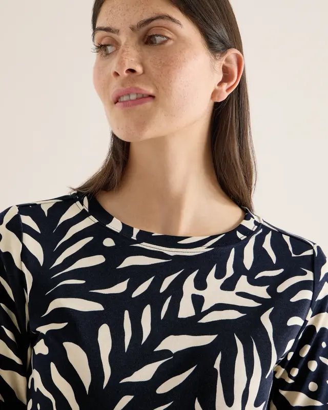 Cecil Two-Tone Shirt - Universal Blue