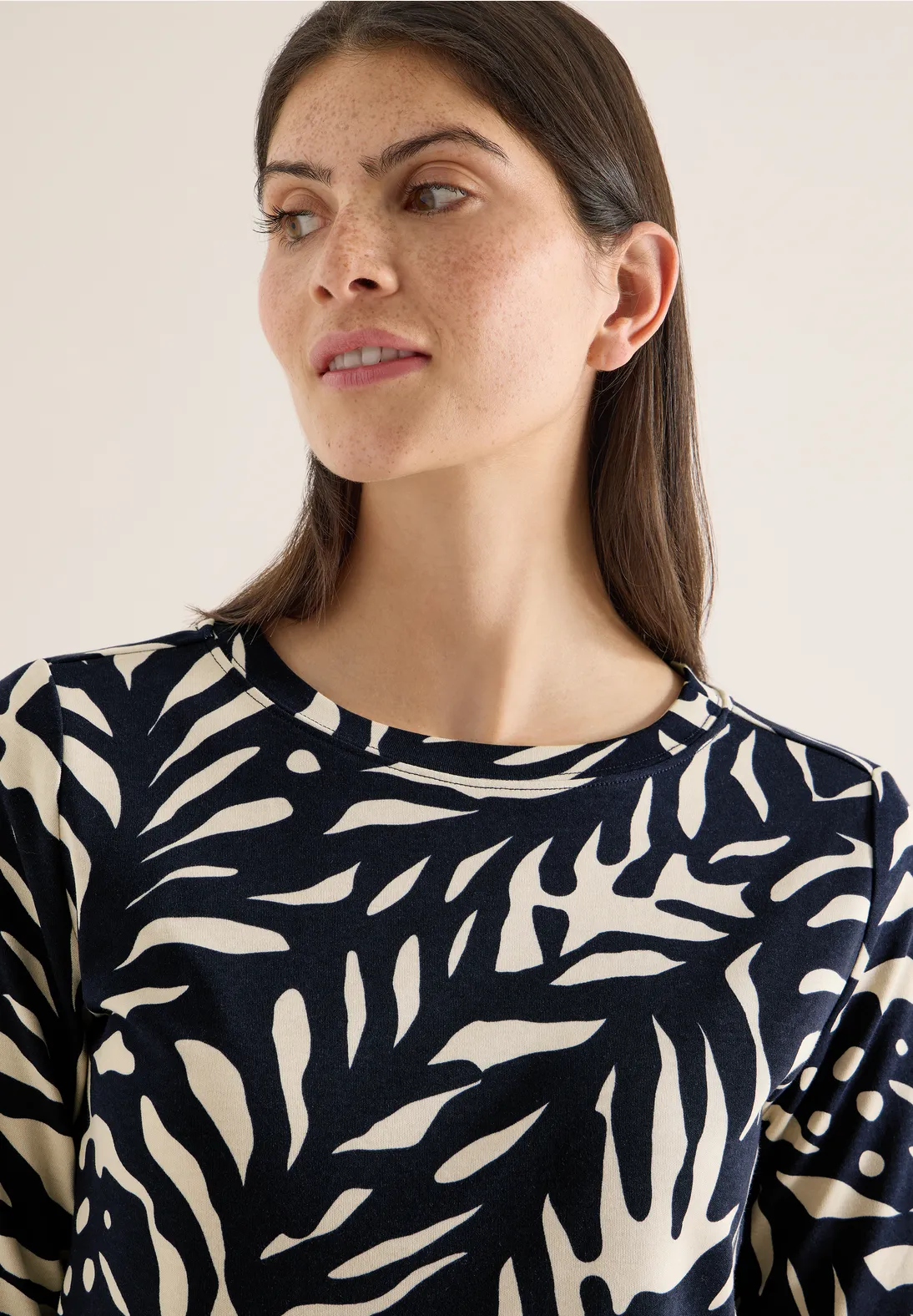 Cecil Two-Tone Shirt - Universal Blue