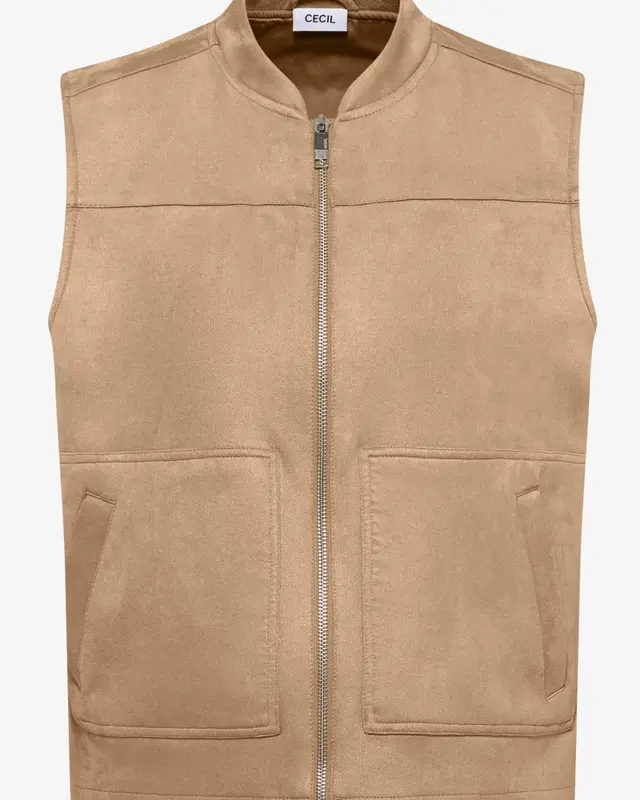 Cecil Blouson Cardigan - Golden Camel