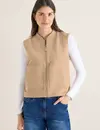 Cecil Blouson Gilet - Golden Camel