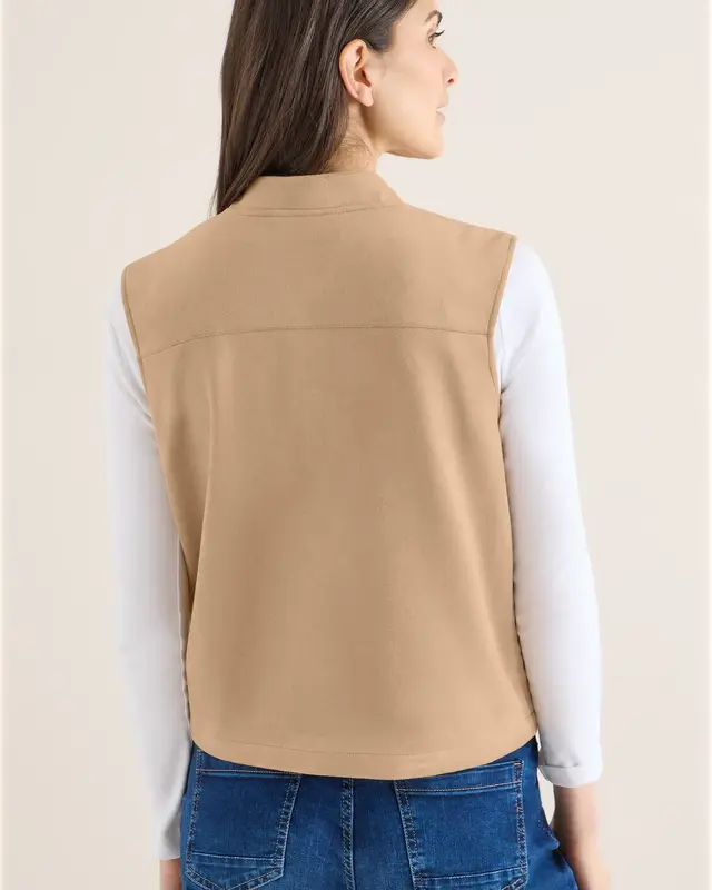 Cecil Blouson Weste - Golden Camel