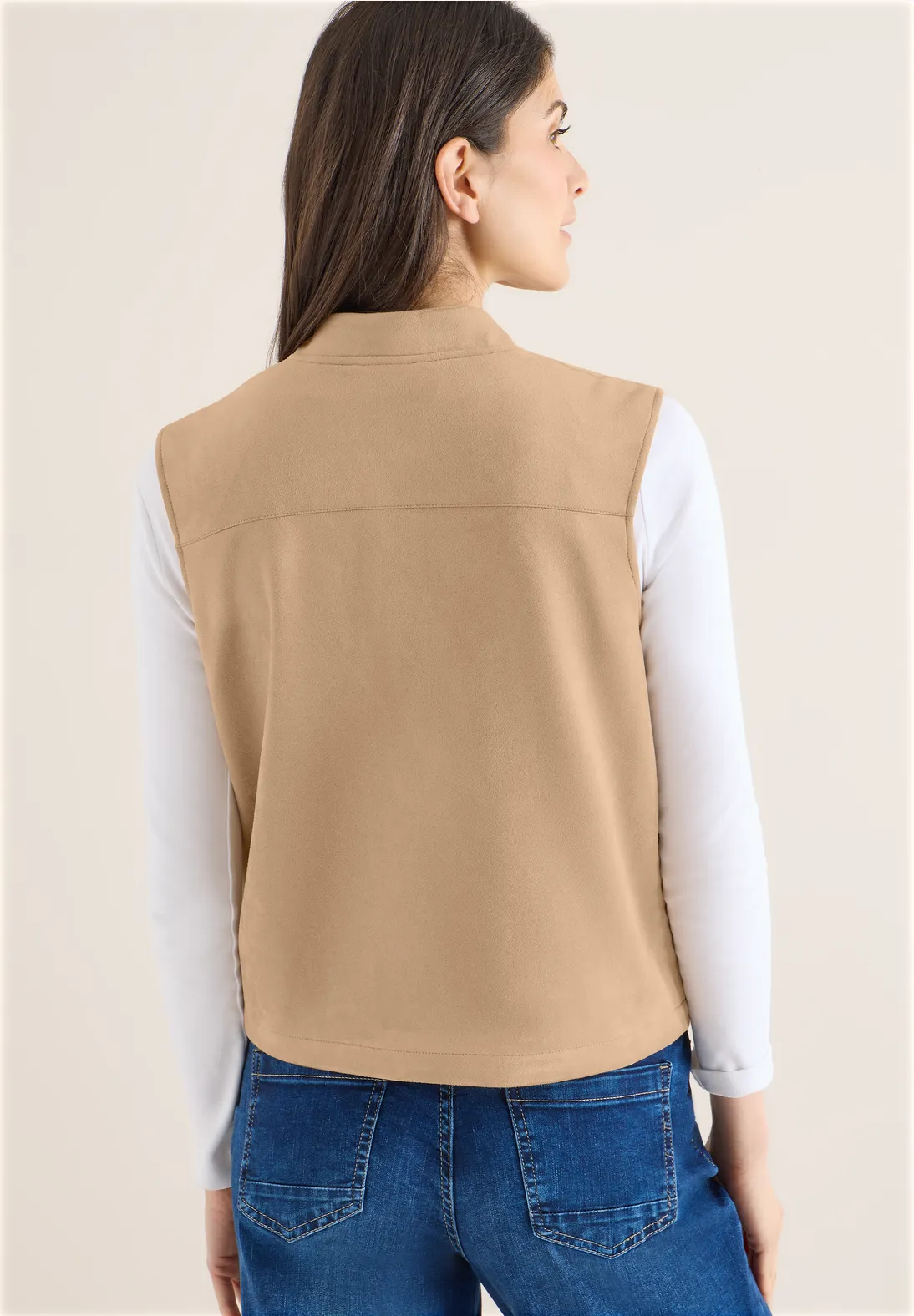 Cecil Blouson Gilet - Golden Camel