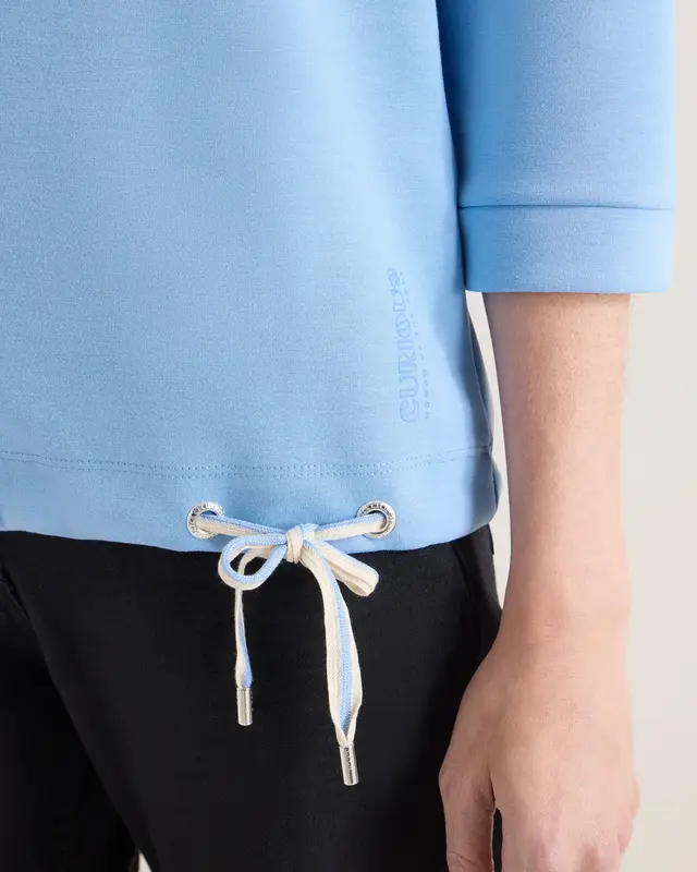 Cecil Soft Touch Shirt - Cloud Blue