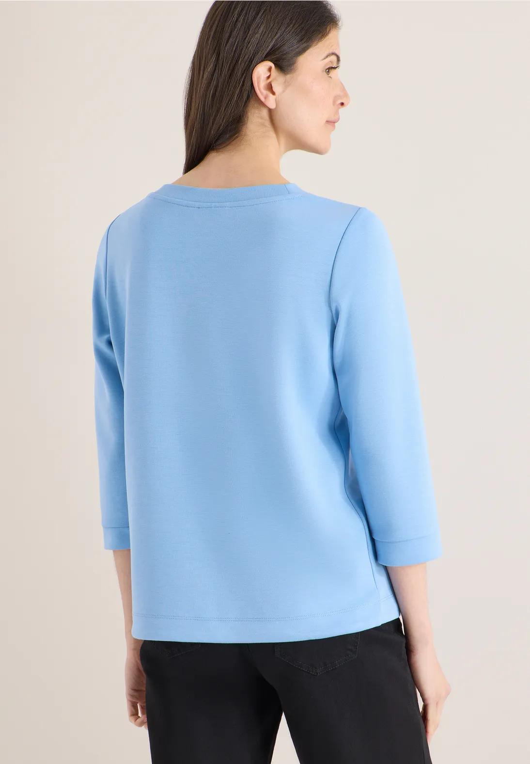 Cecil Soft Touch Shirt - Cloud Blue