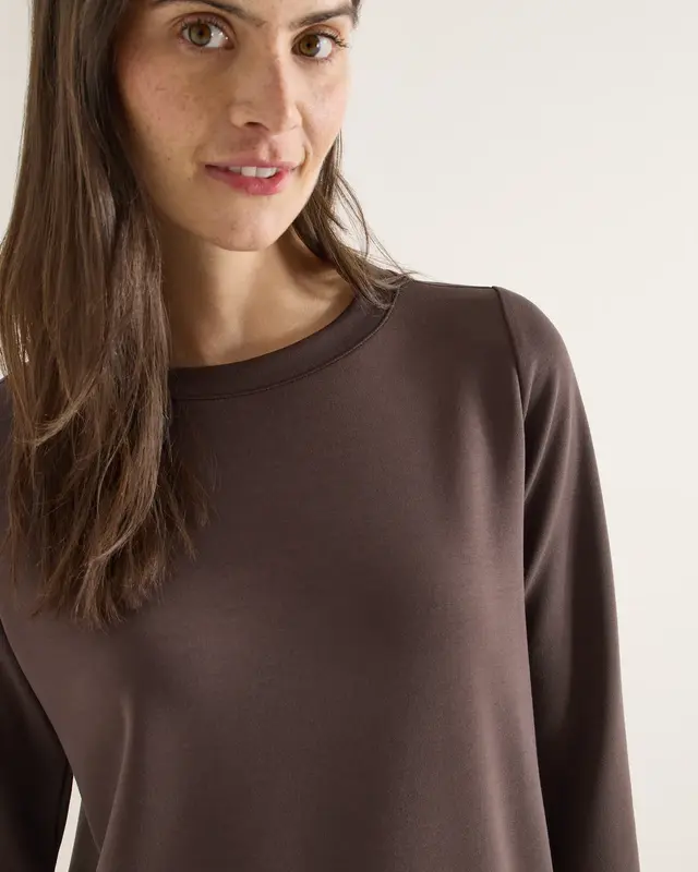 Cecil Soft Touch Shirt - Macchiato Brown