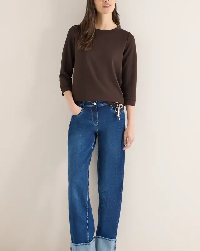 Cecil Soft Touch Shirt - Macchiato Brown