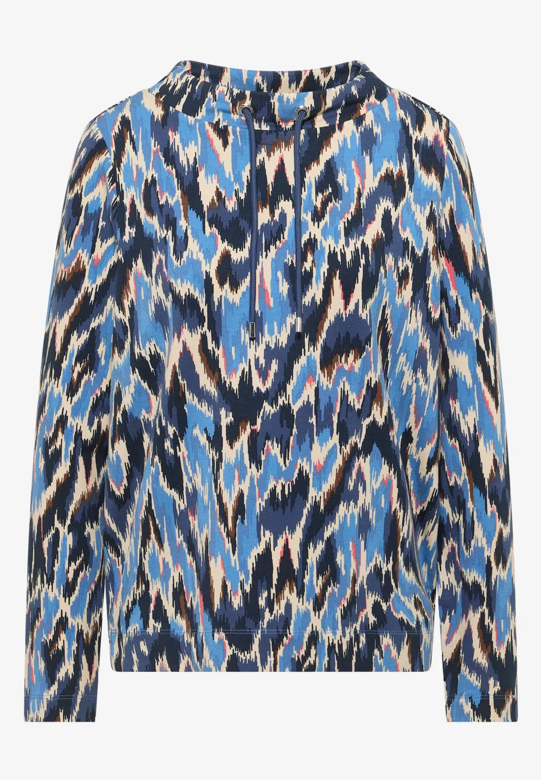 Cecil Printed Shirt - Cloud Blue