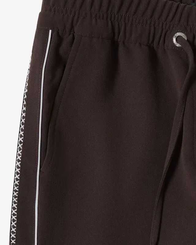 Cecil Broek met Tapestrepen - Macchiato Brown