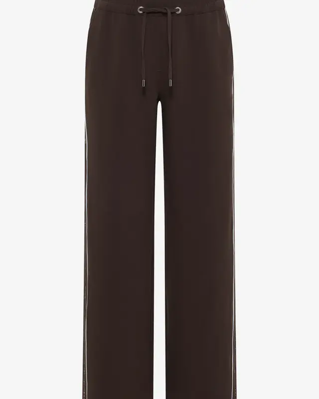 Cecil Broek met Tapestrepen - Macchiato Brown