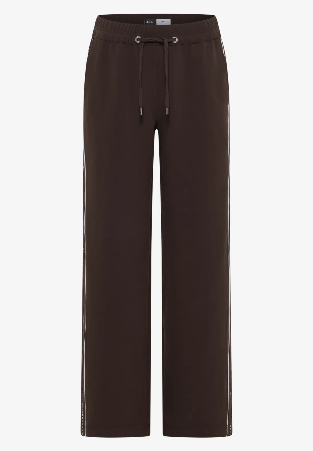 Cecil Broek met Tapestrepen - Macchiato Brown