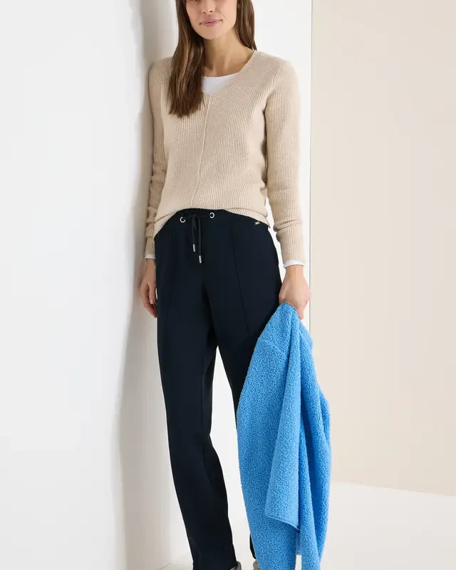 Cecil Slim Leg Hose Tracey - Universal Blue