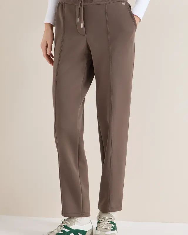 Cecil Slim Leg Hose Tracey - Urban Taupe