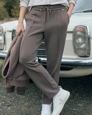 Cecil Slim Leg Pants Tracey - Urban Taupe