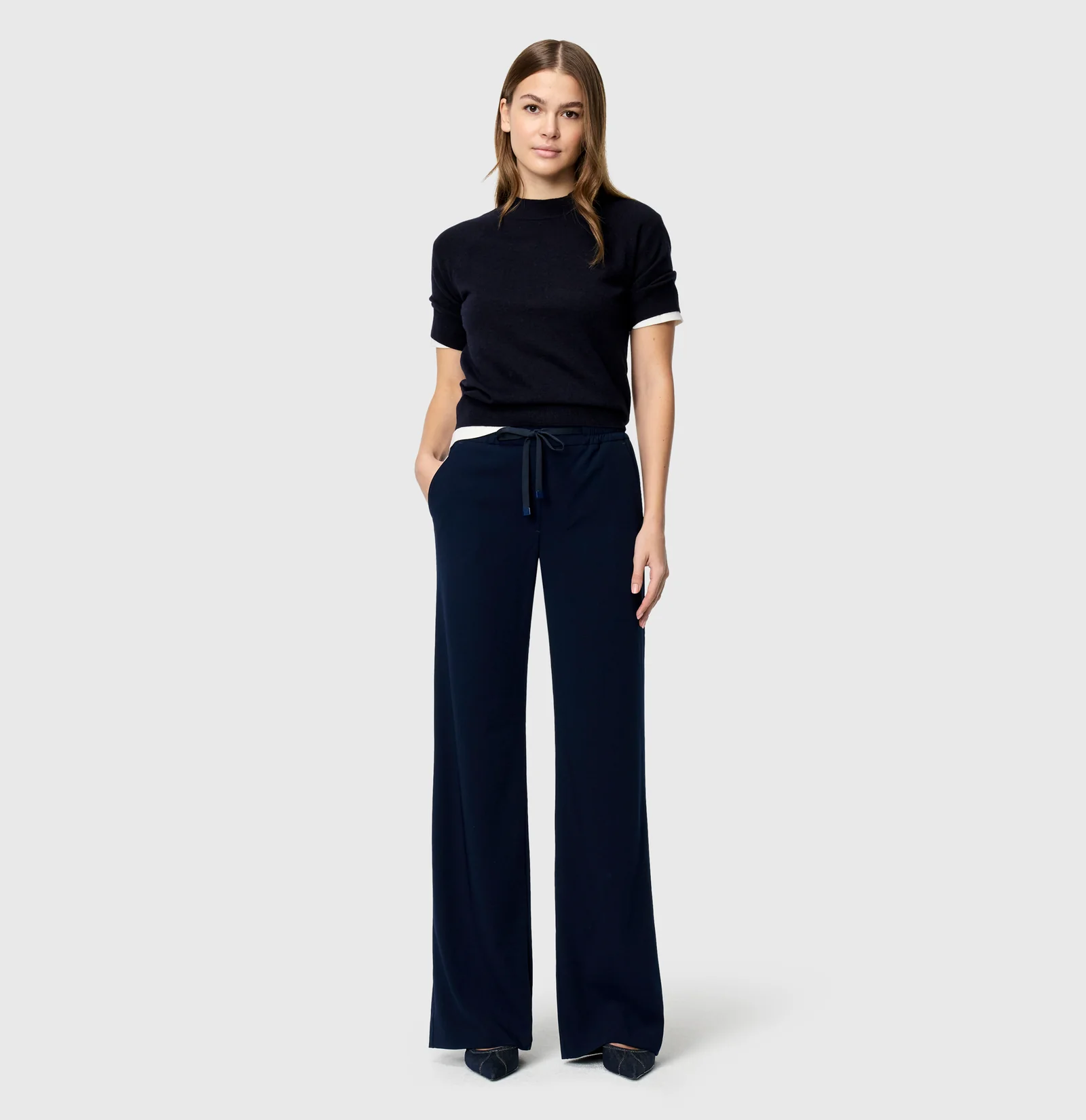 Mac Jeans  Jump-In Pants Christy - Dark Blue