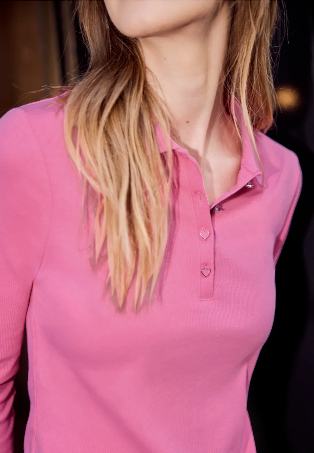 Street One Studio Poloshirt - Glowy Pink