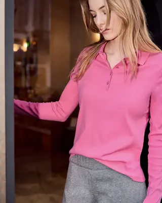 Street One Studio Poloshirt - Glowy Pink