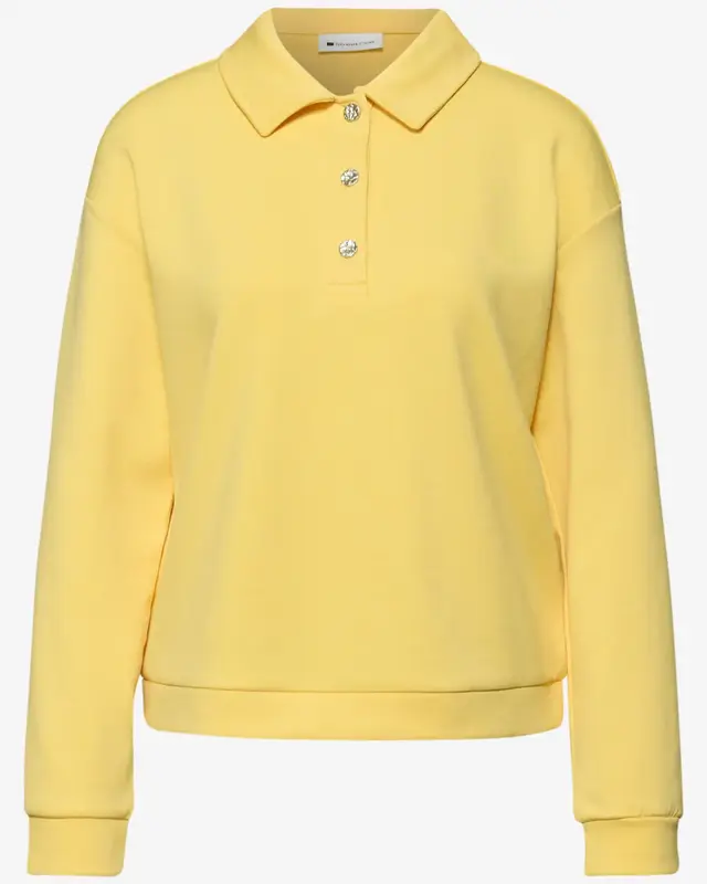 Street One Poloshirt - Bloom Yellow Melange
