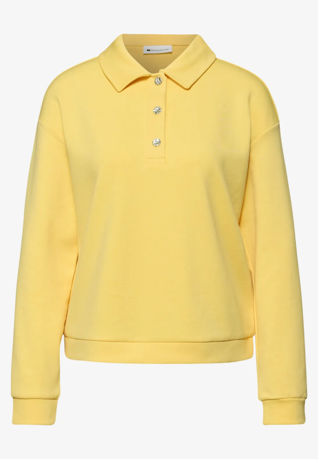 Street One Poloshirt - Bloom Yellow Melange
