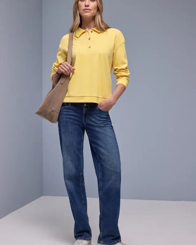Street One Poloshirt - Bloom Yellow Melange