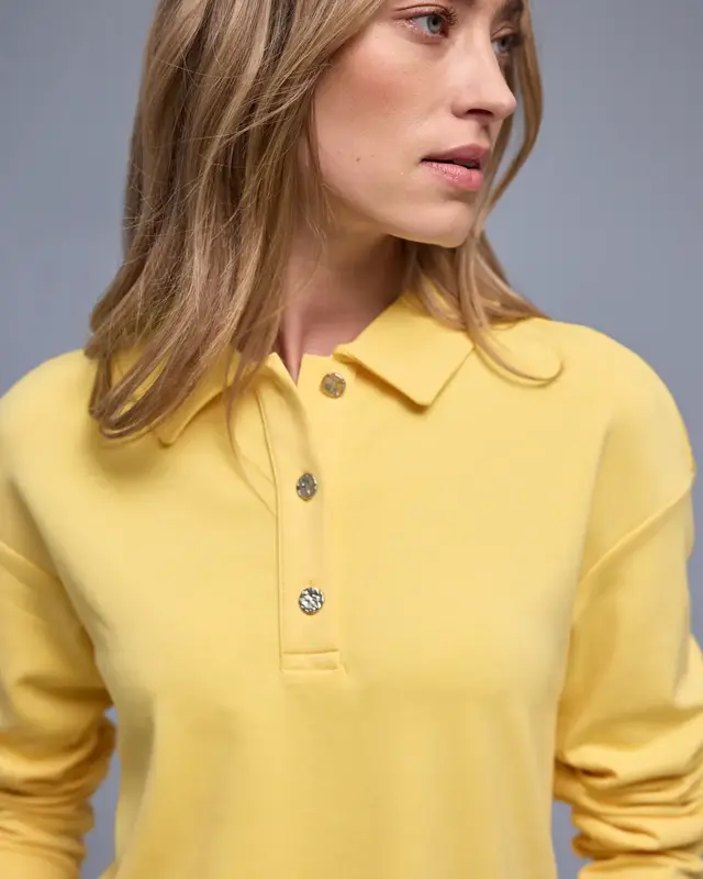 Street One Poloshirt - Bloom Yellow Melange