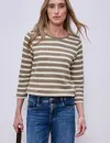 Street One Gestreept Shirt - Light Terra Mocha