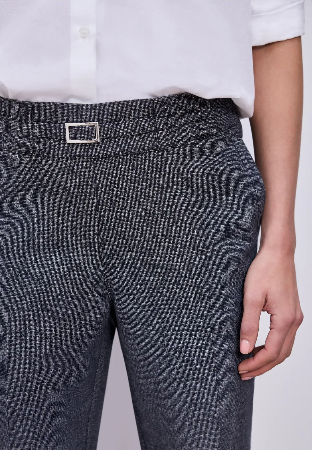 Street One Gemêleerde Broek Bonny - Shadowed Navy