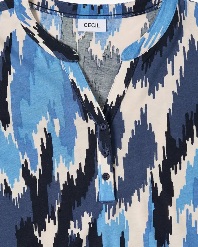 Cecil Tunic Look Shirt - Cloud Blue