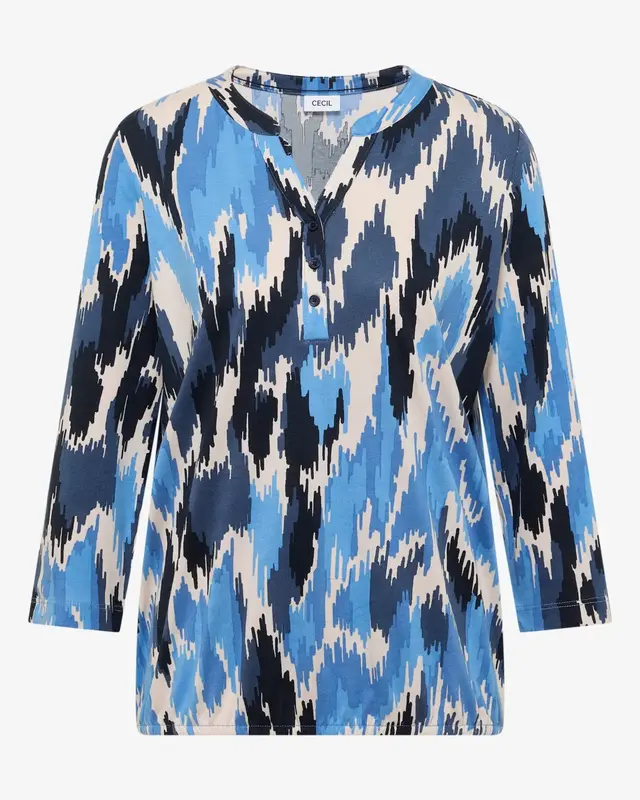 Cecil Tunic Look Shirt - Cloud Blue