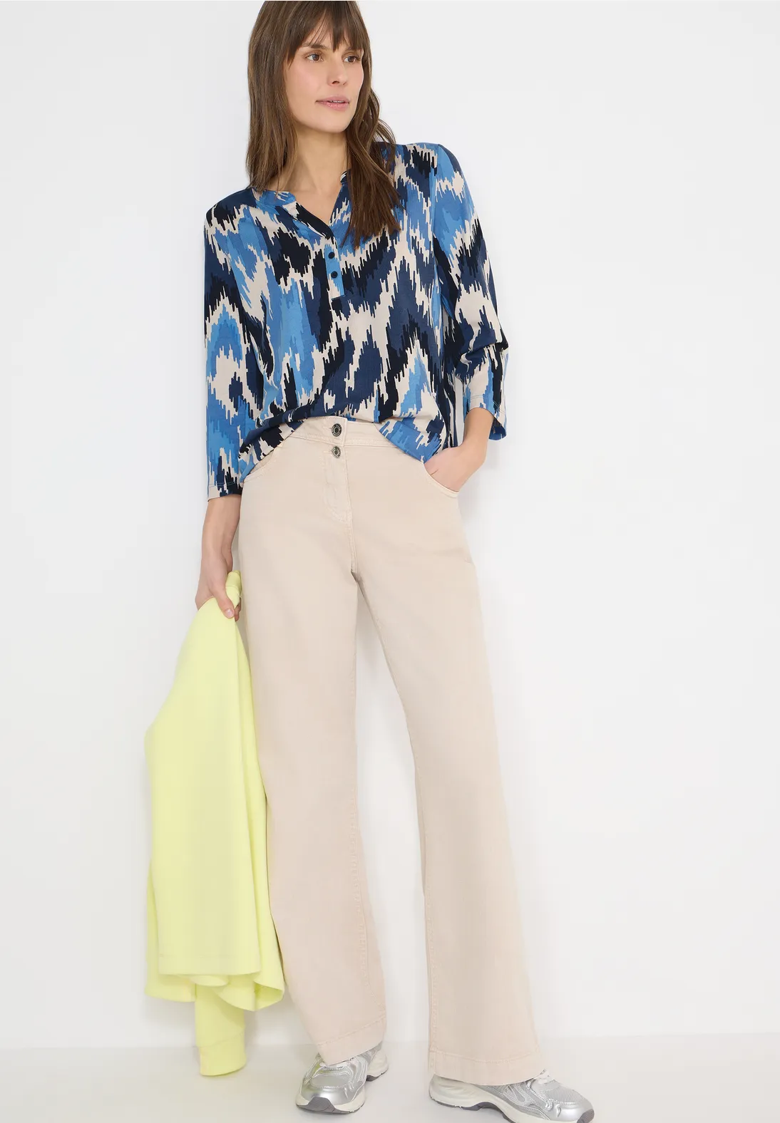 Cecil Tuniek Look Shirt - Cloud Blue