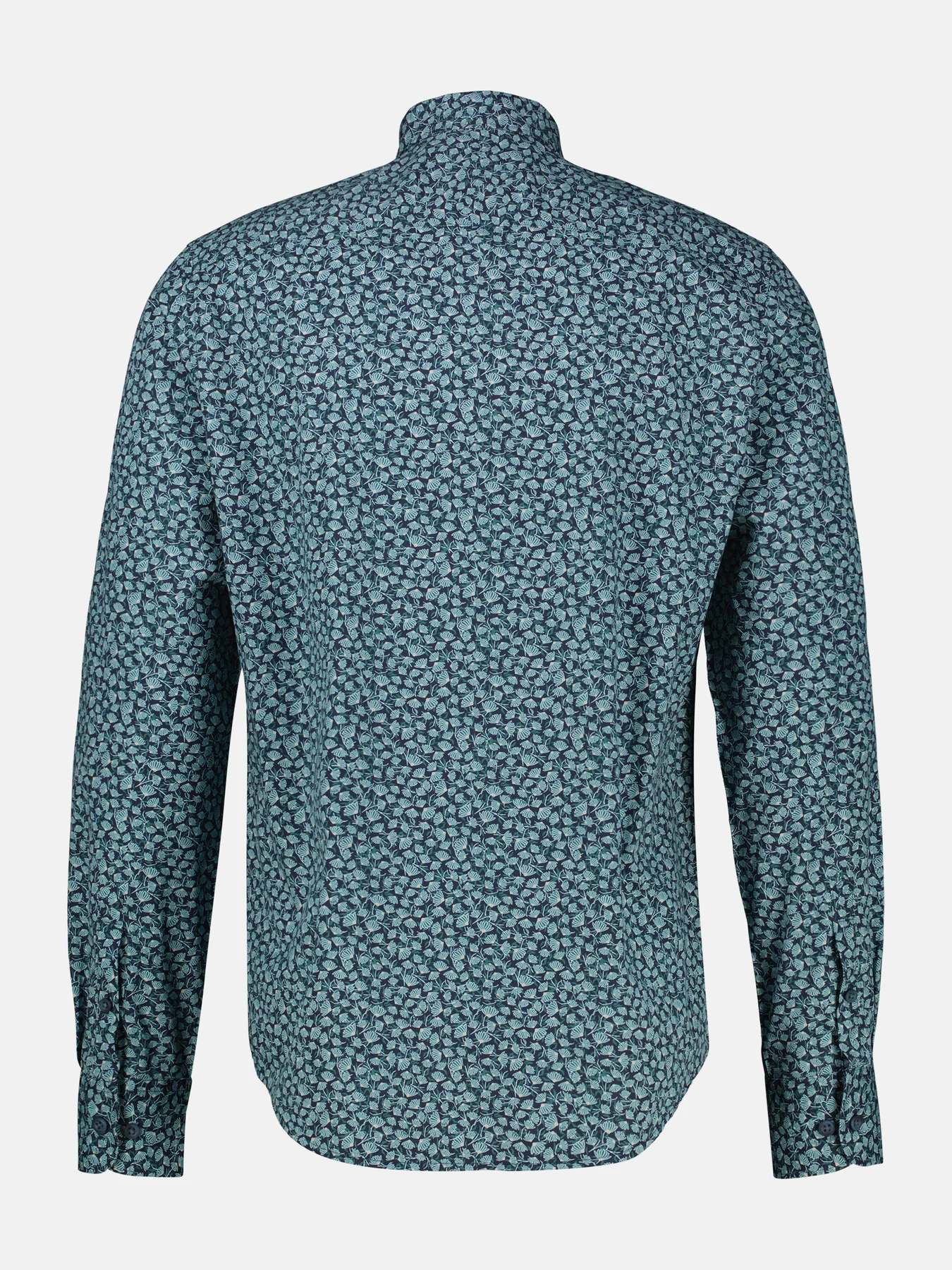 Lerros Stretch Shirt met Print - Classic Navy